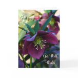 Lenten Rose Get Well Card