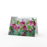 Lenten Rose Mother's Day Card