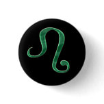 Leo #3 Button