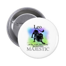 Leo About You Pinback Button