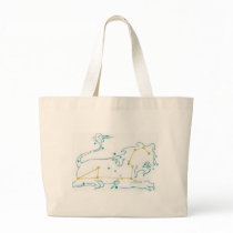 Leo Tote Bags