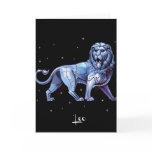 Leo Birthday Card