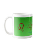 Leo Birthday Mug