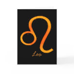 Leo Greeting Card- Blank