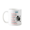 Leo Horoscope Zodiac Sign mugs