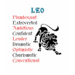 Leo Horoscope Zodiac Sign t-shirts