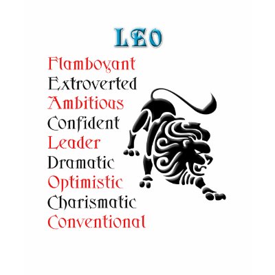 Leo Horoscope Zodiac Sign Tshirts by all_items