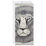 Leo Lion by Piliero Rack Card Design