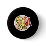 leo lion symbol buttons