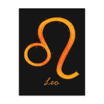 Leo Postcard