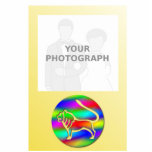 Leo Rainbow Colour Lion Zodiac Photo Frame photo sculptures