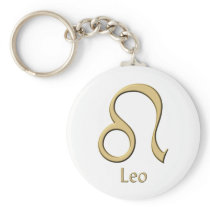 Leo symbol key chains