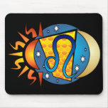 Leo Symbol mousepads