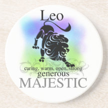 Leo the Lion About You Coaster