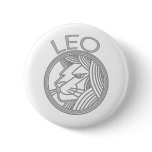 Leo the Lion Button
