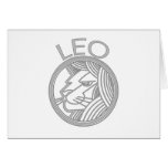 Leo the Lion Card