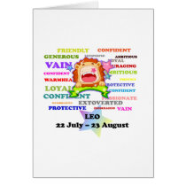 Leo, the Lion,  Zodiac Sign Custom Astrology Gifts