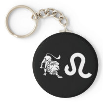 Leo with Symbol Keychains