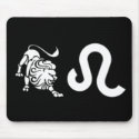 Leo with Symbol mousepads