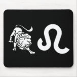 Leo with Symbol mousepads