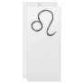 Leo. Zodiac Astrological Sign. Rack Cards