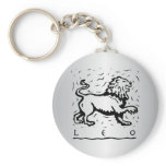 Leo Zodiac Keychain