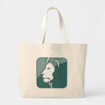 Leo Zodiac Sign Canvas Bags