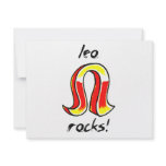 Leo Zodiac Sign design! Personalized Invitations