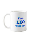Leo Zodiac Sign mugs