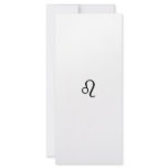 Leo - Zodiac Sign rack cards