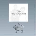Leo Zodiac Star Sign Light Silver Photo Sculpture photo sculptures