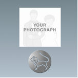 Leo Zodiac Star Sign Silver Premium photo sculptures