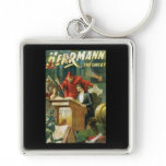 Leon Herrmann The Great ~ Vintage Magic Act keychains