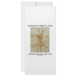 Leonardo da Vinci Anatomy Of A Neck (Drawing) rack cards