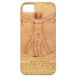 Leonardo Da Vinci Anatomy Study of human body iPhone 5 Cases