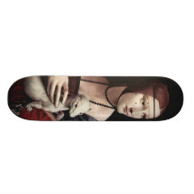 Leonardo Da Vinci - Lady with an Ermine Skateboard