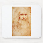 Leonardo da Vinci, purported self-portrait. Mouse Mat