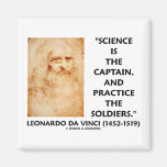 Leonardo da Vinci Science Captain Practice Soldier Fridge Magnet