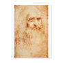 Leonardo Da Vinci Self-Portrait circa 1510-1515 Postcards
