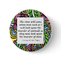 Leonardo Da Vinci vegetarian quote
