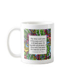 Leonardo Da Vinci vegetarian quote Coffee Mugs