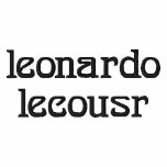 leonardo lecousr embroidered shirts