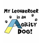 Leonberger Agility Dog t-shirts