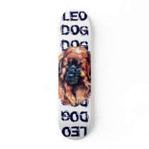 Leonberger Dog Skateboard