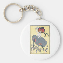 Leonetto Cappiello - Le Frou-Frou 1899 Key Chains