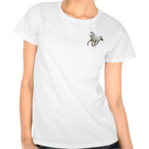 Leopard Appaloosa Horse Ladies Fitted Shirt