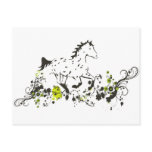 Leopard Appaloosa with Floral Print