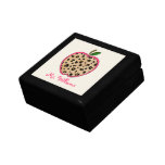 Leopard Apple Personalised Teacher Gift Box