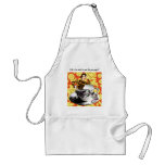 Leopard Attitude in a Classic Teacup aprons