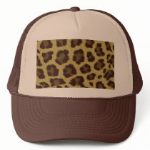 Leopard Background Trucker Hat